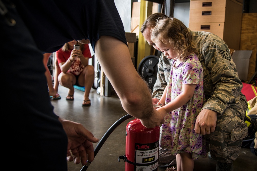 179th Airlift Wing Hosts Bring Your Child To Work Day