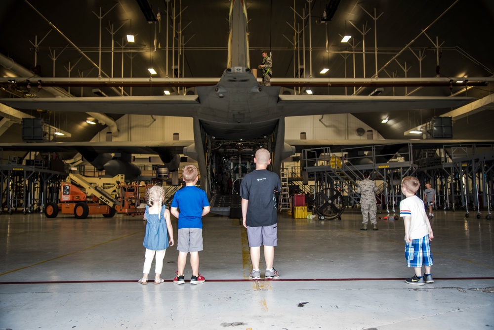 179th Airlift Wing Hosts Bring Your Child To Work Day