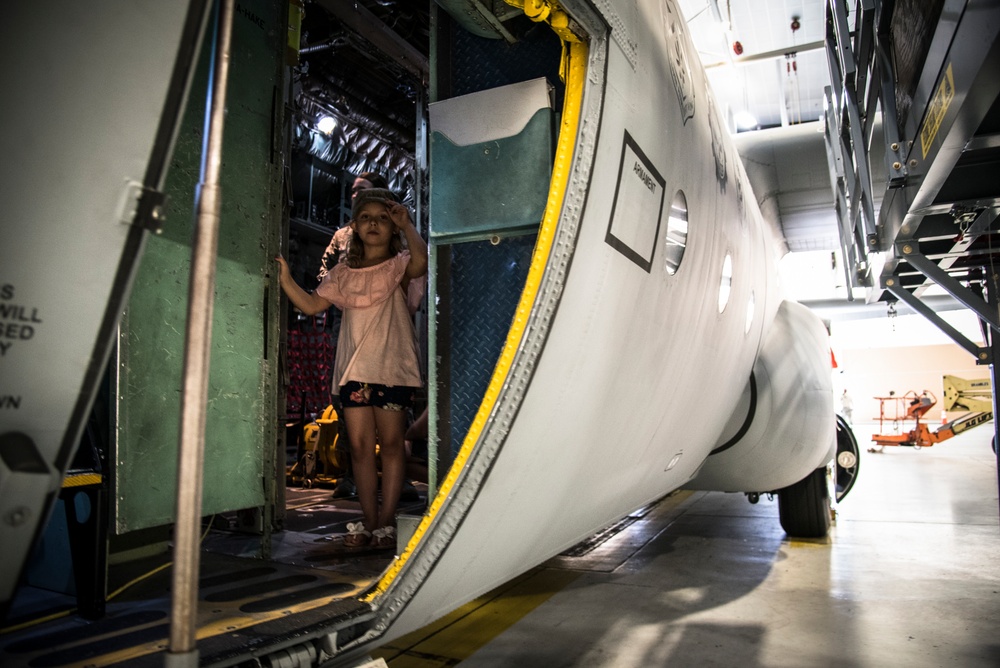 179th Airlift Wing Hosts Bring Your Child To Work Day