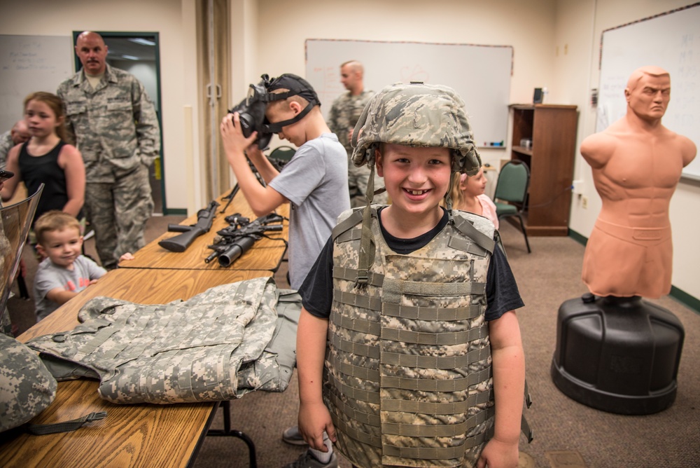 179th Airlift Wing Hosts Bring Your Child To Work Day