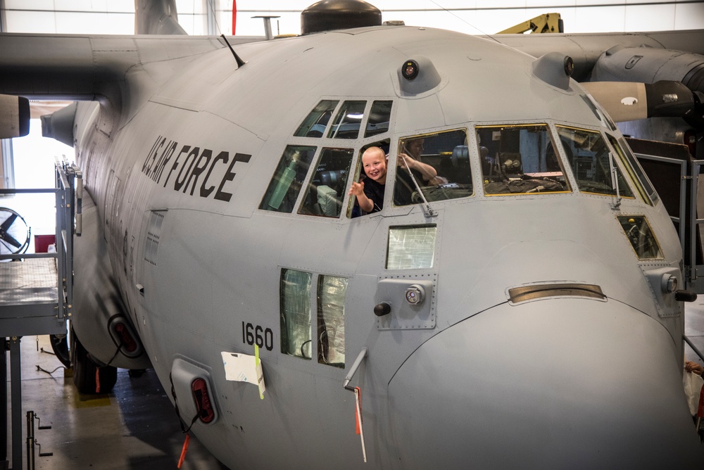 179th Airlift Wing Hosts Bring Your Child To Work Day