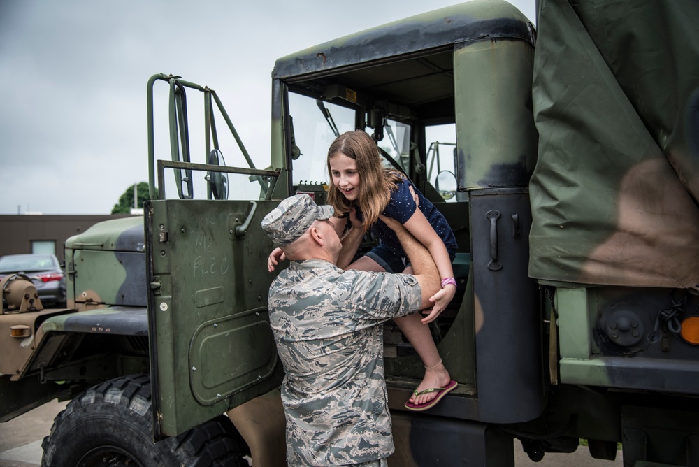 179th Airlift Wing Hosts Bring Your Child To Work Day