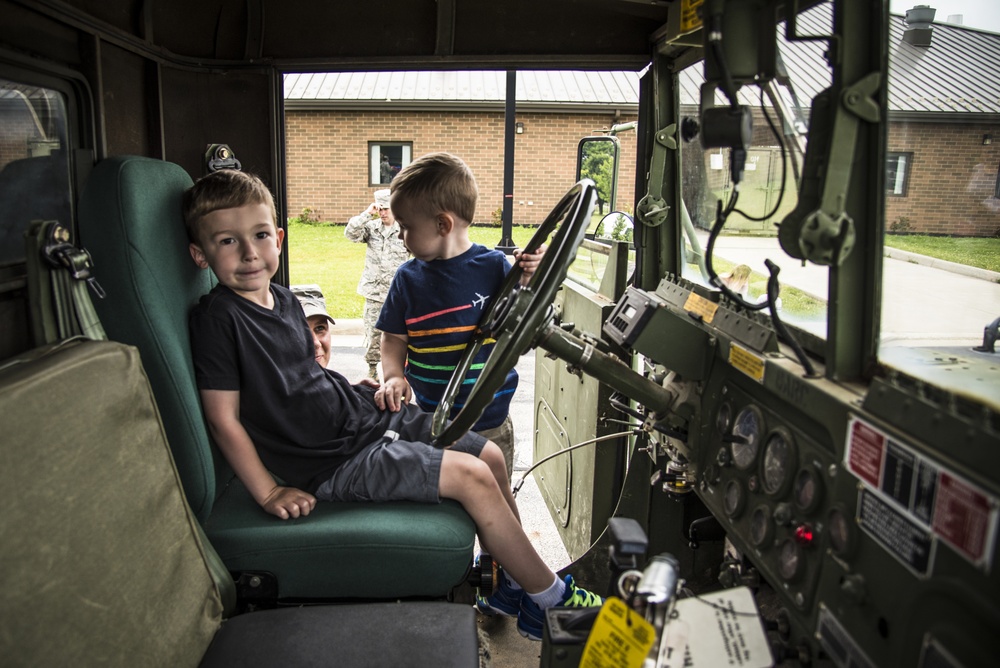 179th Airlift Wing Hosts Bring Your Child To Work Day
