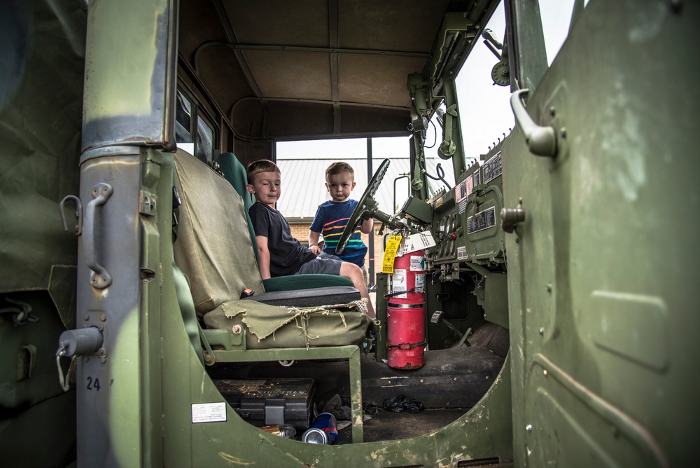 179th Airlift Wing Hosts Bring Your Child To Work Day