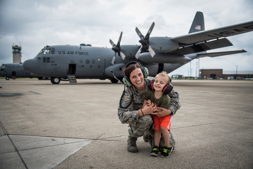 179th Airlift Wing Hosts Bring Your Child To Work Day