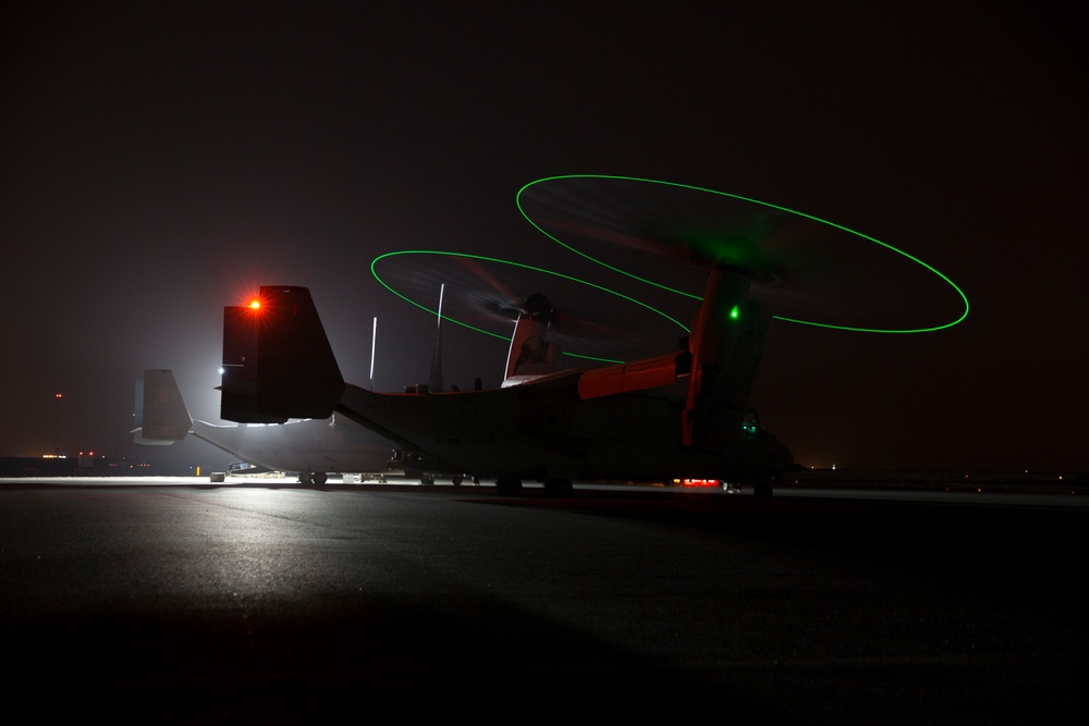 Fly By Night, Marines Simulate Pilot Rescue
