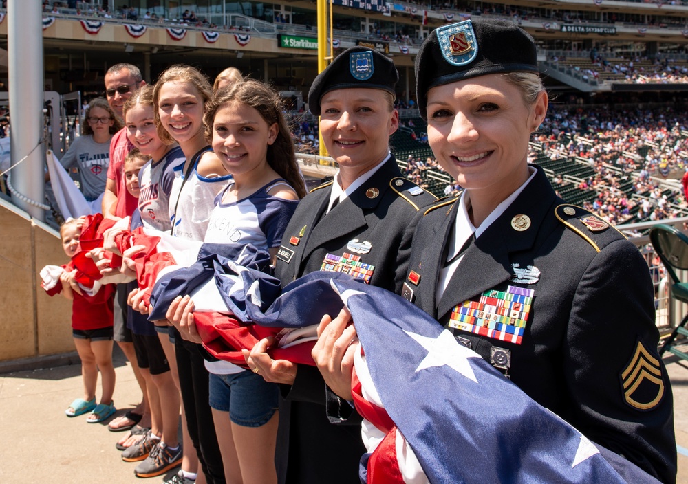 2018 Minnesota Twins Armed Forces Appreciation Day