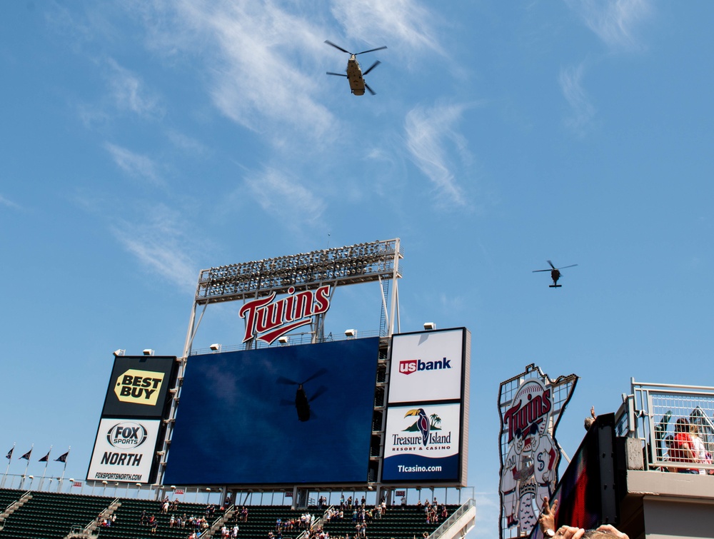 2018 Minnesota Twins Armed Forces Appreciation Day