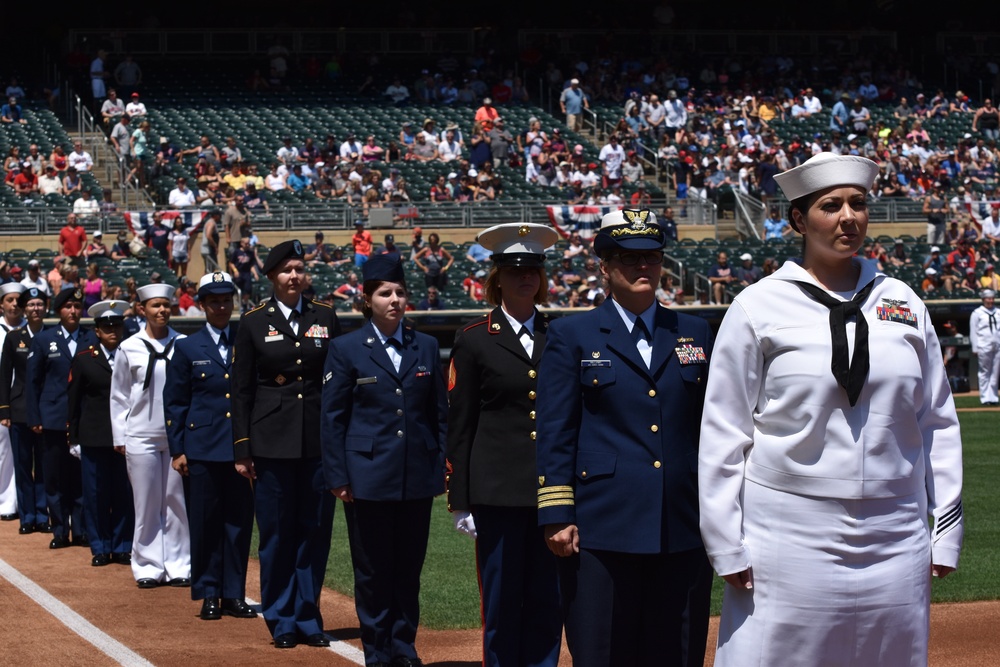 2018 Minnesota Twins Armed Forces Appreciation Day