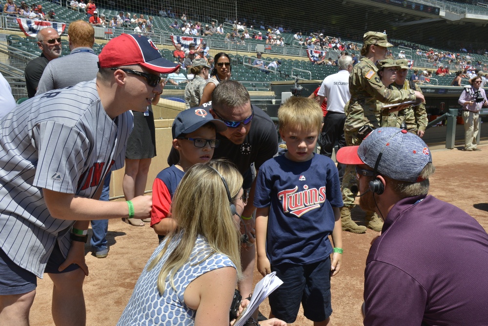 2018 Minnesota Twins Armed Forces Appreciation Day