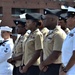 Crew Members from USS Monterey (CG-61) aboard the USS Wisconsin (BB-64)