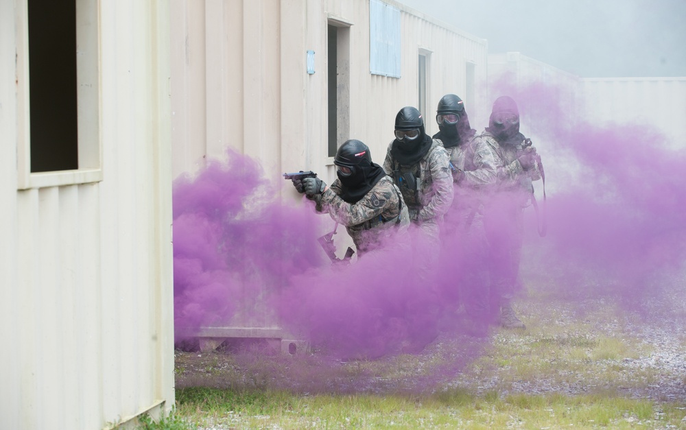 192nd Security Forces squadron trains to shoot, move and communicate.