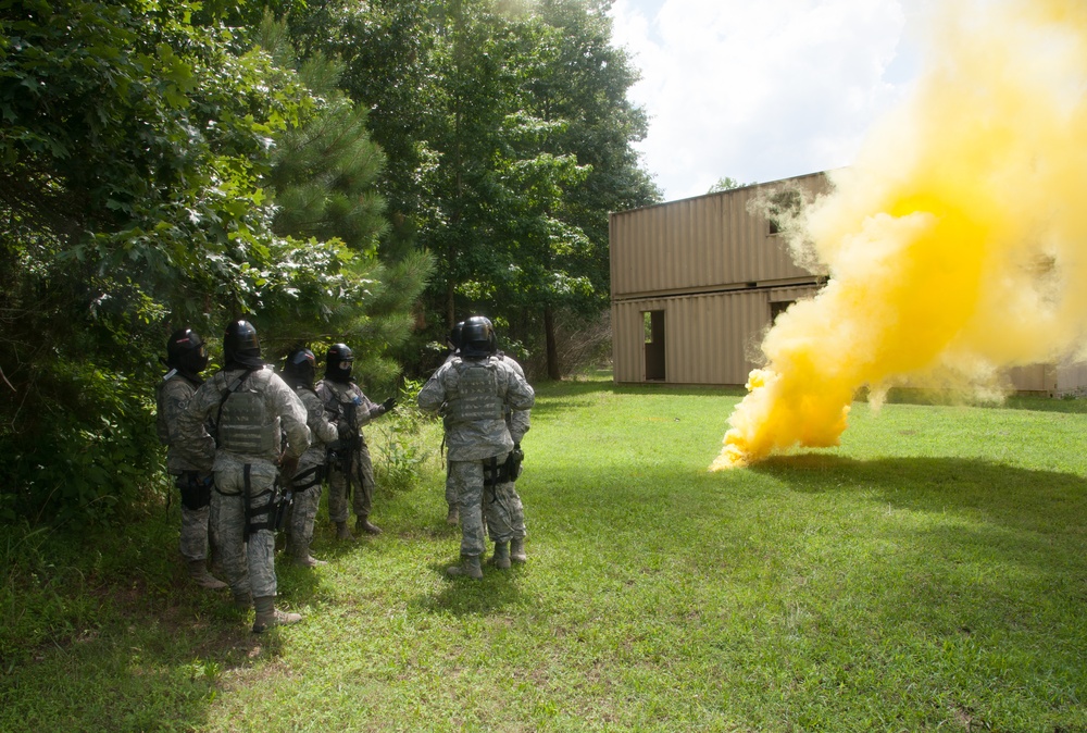 192nd Security Forces squadron trains to shoot, move and communicate.
