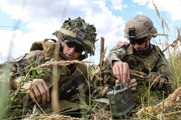 NATO Claymore Exercise at Battle Group Poland