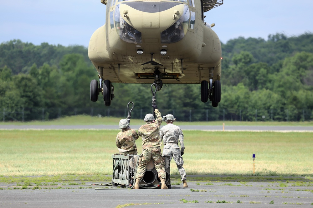 Sling load training sequence at Fort McCoy