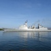Republic of Korea Navy destroyer Dae Jo Yeong leaves Pearl Harbor