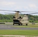 Chinook helicopter, crew supports Fort McCoy training