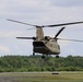 Chinook helicopter, crew supports Fort McCoy training