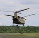 Chinook helicopter, crew supports Fort McCoy training
