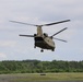 Chinook helicopter, crew supports Fort McCoy training