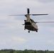 Chinook helicopter, crew supports Fort McCoy training