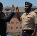 Retired U.S Army uncle re-enlists nephew into the U.S Navy