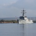 The Republic of Korea Navy destroyer Yulgok Yi I (DDG 992) leaves Pearl Harbor