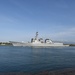 The Republic of Korea Navy destroyer Yulgok Yi I (DDG 992) leaves Pearl Harbor