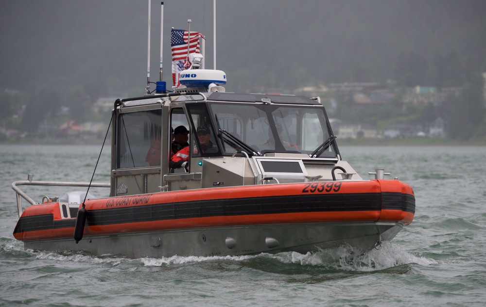 Coast Guard Station Juneau personnel test new Response Boat — SMALL II capabilities