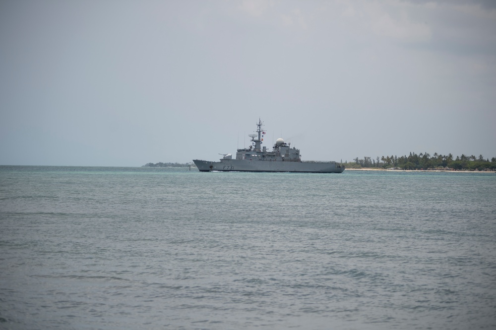 FS Prairial departs Joint Base Pearl Harbor-Hickam for RIMPAC 2018