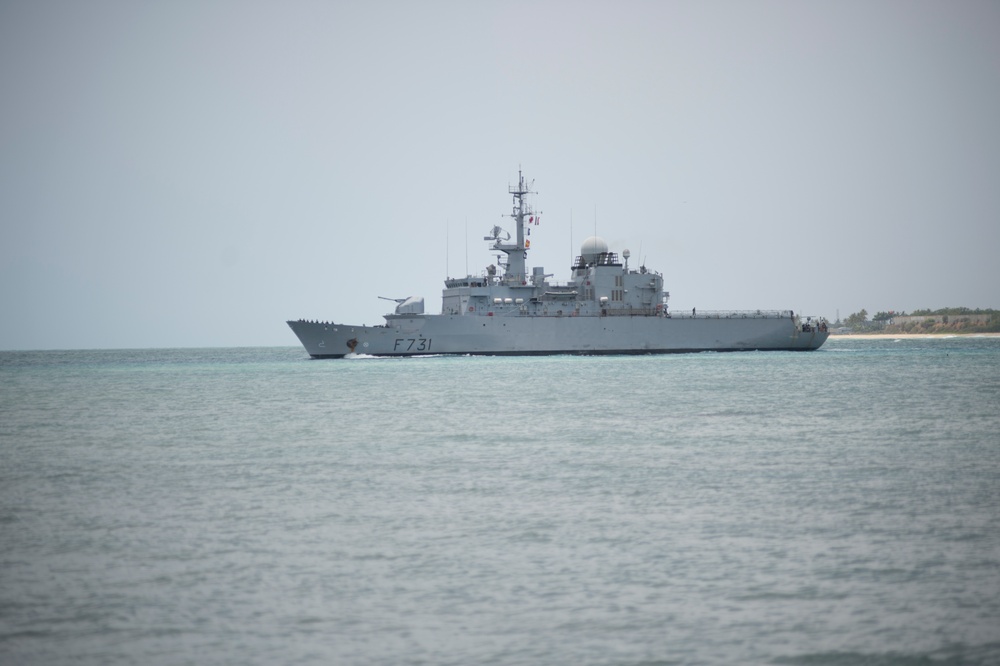 FS Prairial departs Joint Base Pearl Harbor-Hickam for RIMPAC 2018