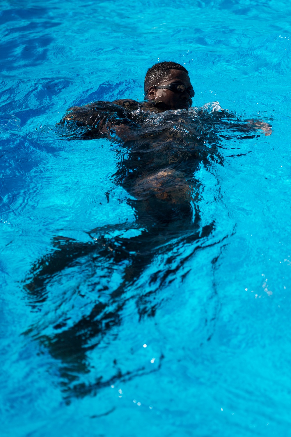 Marines participate in scout swimmer course