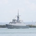 RSS Tenacious (71) leaves Pearl Harbor