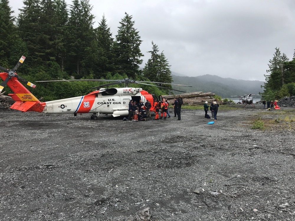 Coast Guard rescues 11 from plane crash near Ketchikan, Alaska