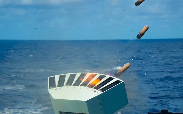 HMCS Vancouver at sea phase during RIMPAC 2018