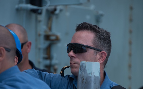 HMCS Vancouver at sea phase RIMPAC 2018