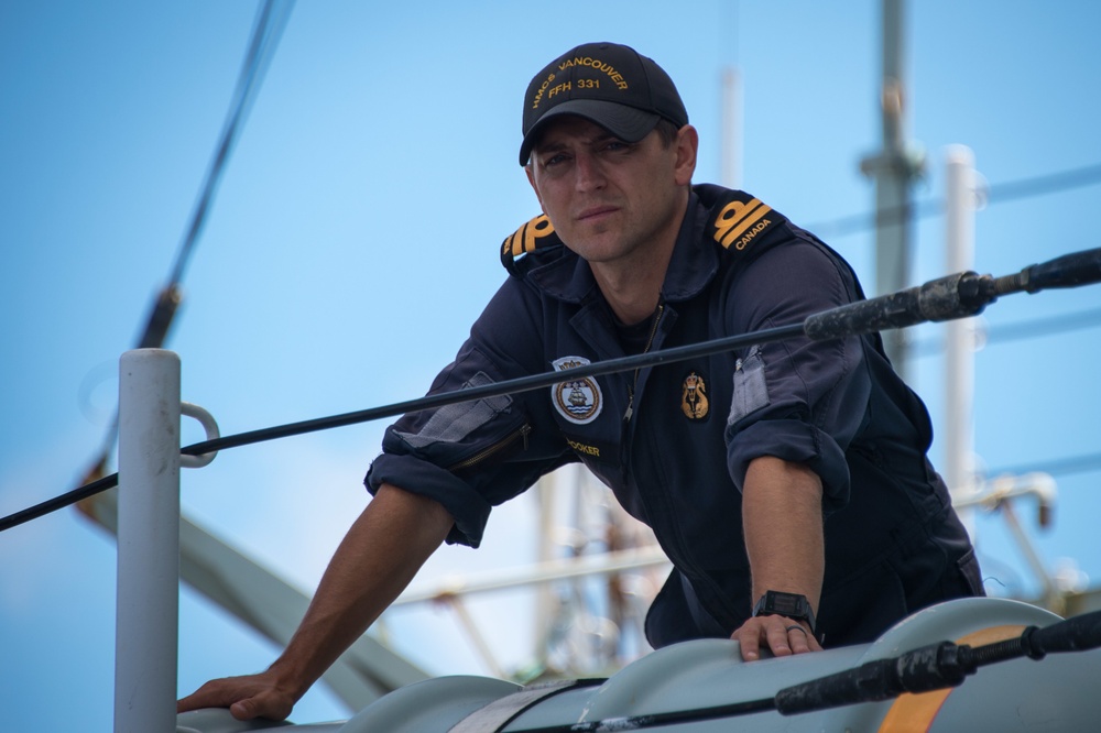 HMCS Vancouver At Sea Phase during RIMPAC 2018