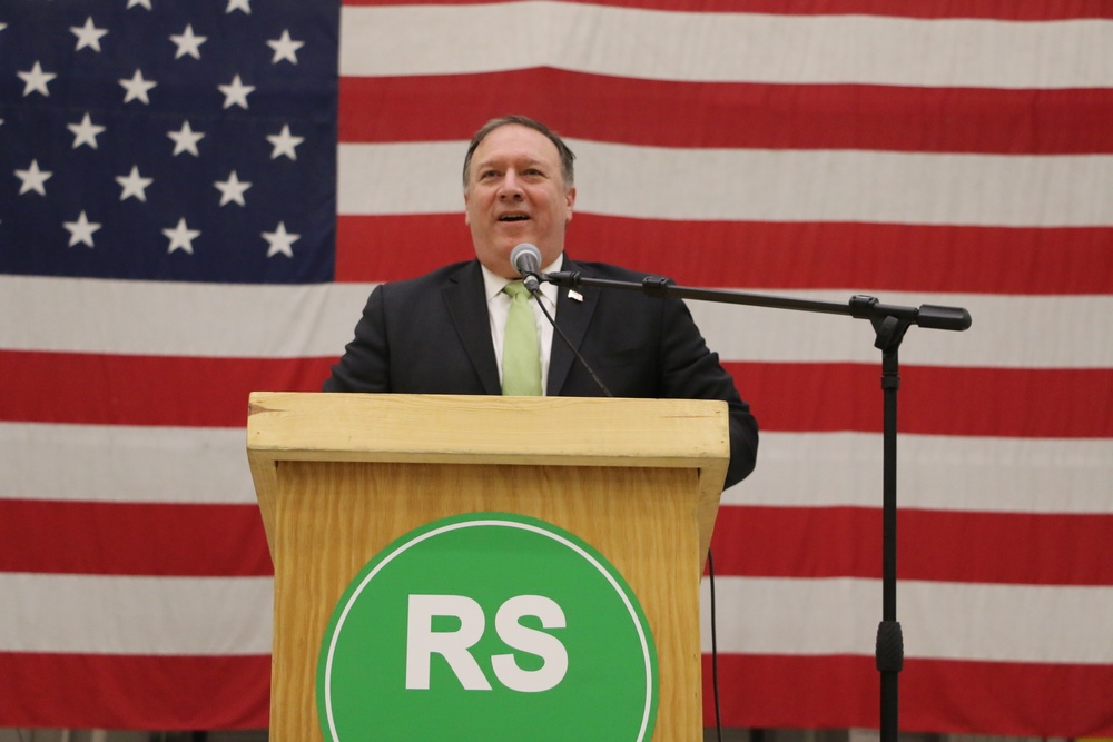 Pompeo visits Afghanistan