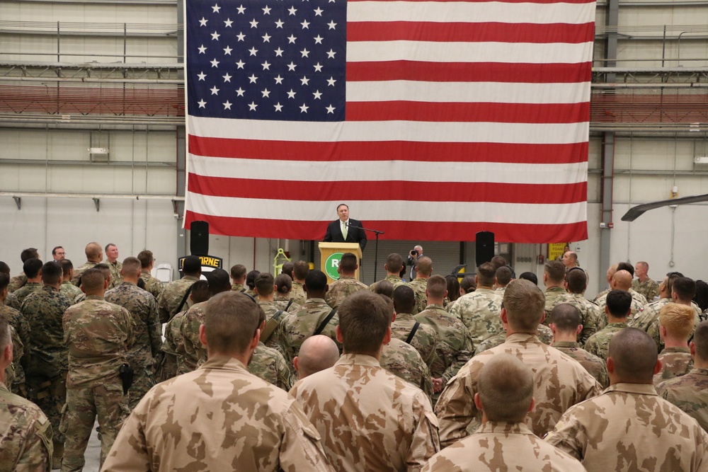 Pompeo visits Afghanistan