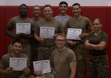 Army Soldiers participate in MCMAP training