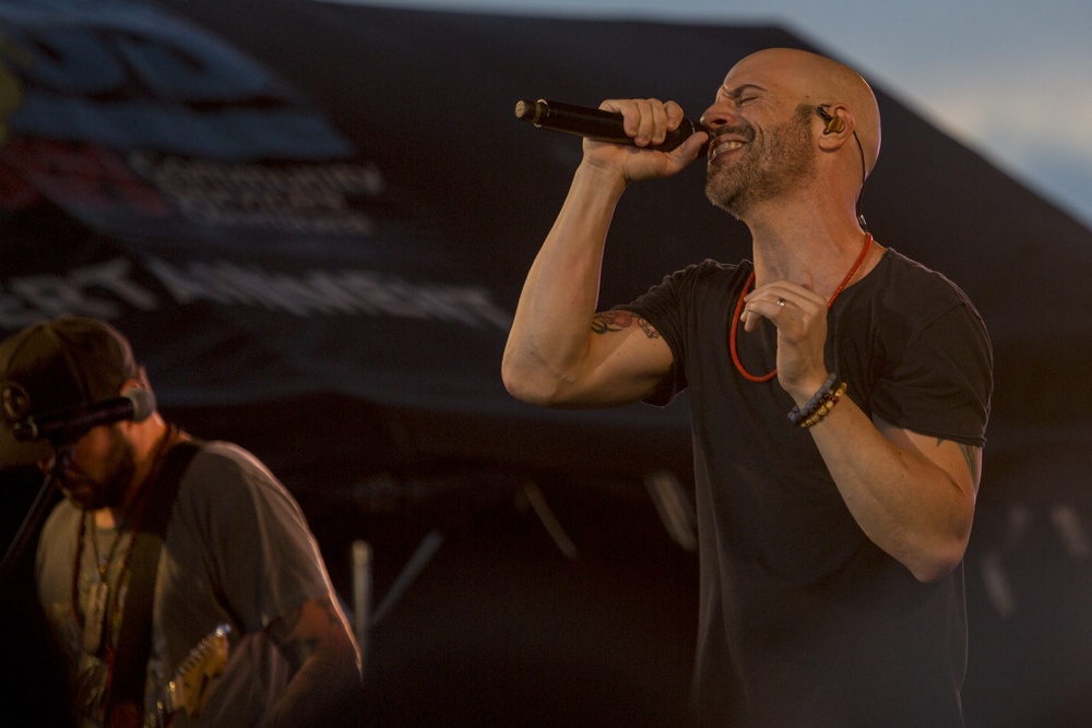 Daughtry performs for local and US community at Flight Line Fair