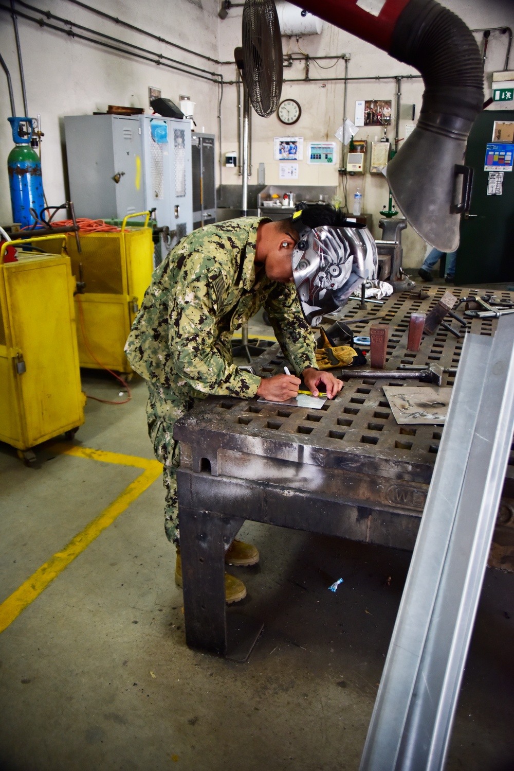 Sign Fabrication at NSA Naples