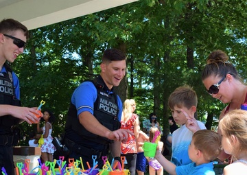 Fort Drum’s bike patrol on the move to build rapport in the community