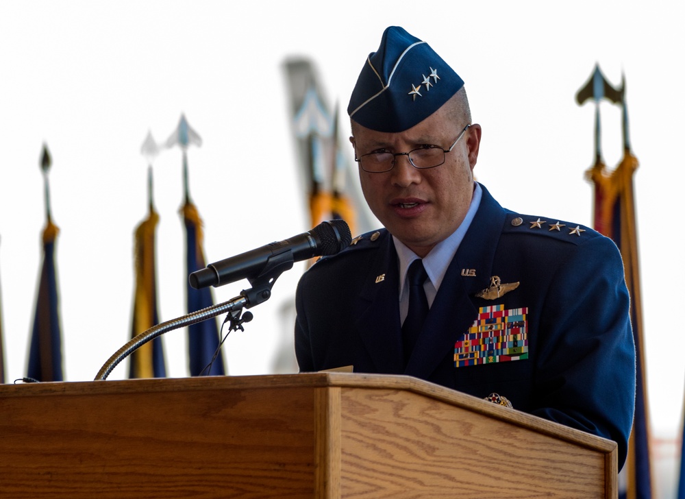 60 AMW Change of Command Ceremony, July 10, 2018