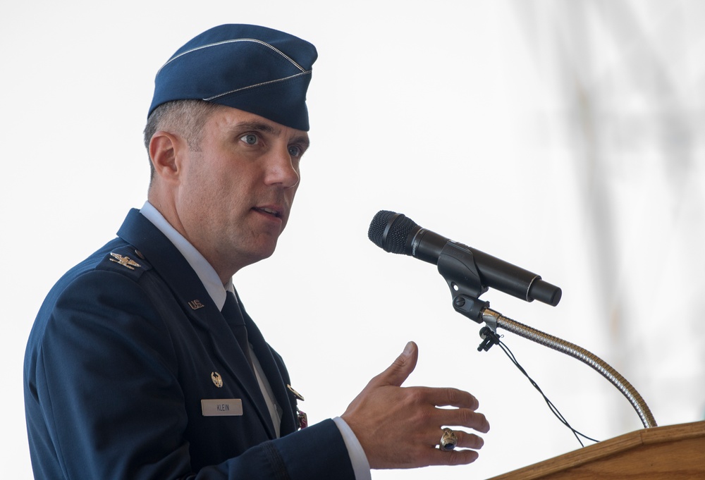 60 AMW Change of Command Ceremony, July 10, 2018