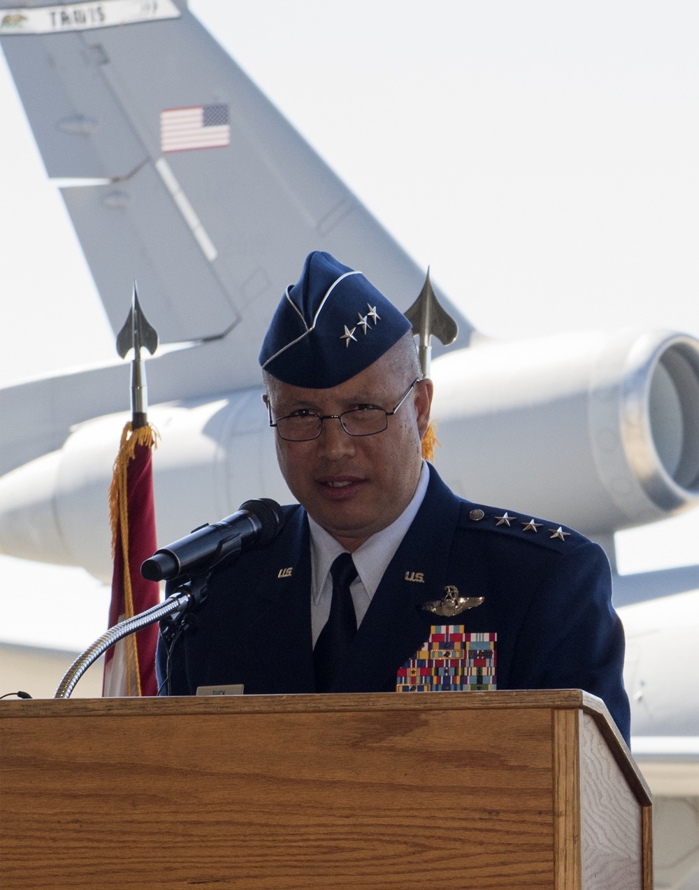 60 AMW Change of Command Ceremony, July 10, 2018