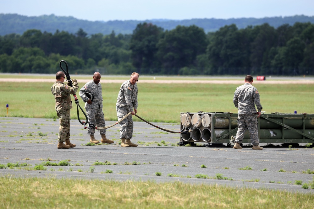 89B students build sling-loading skills for ammo at Fort McCoy