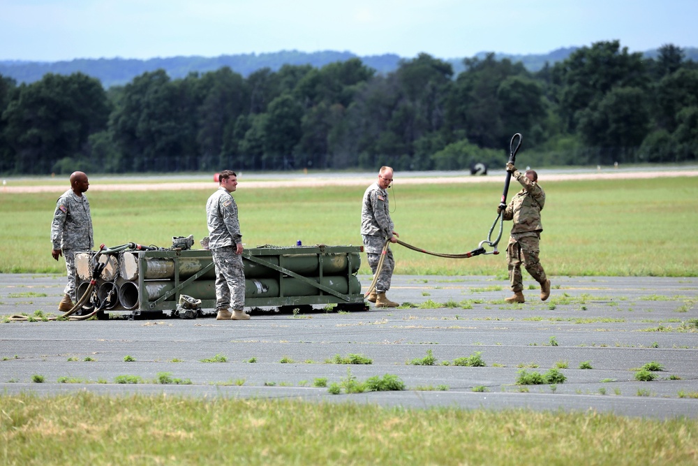 89B students build sling-loading skills for ammo at Fort McCoy