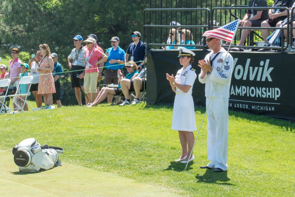 Navy Recruiting District Michigan at LPGA Volvick Championship