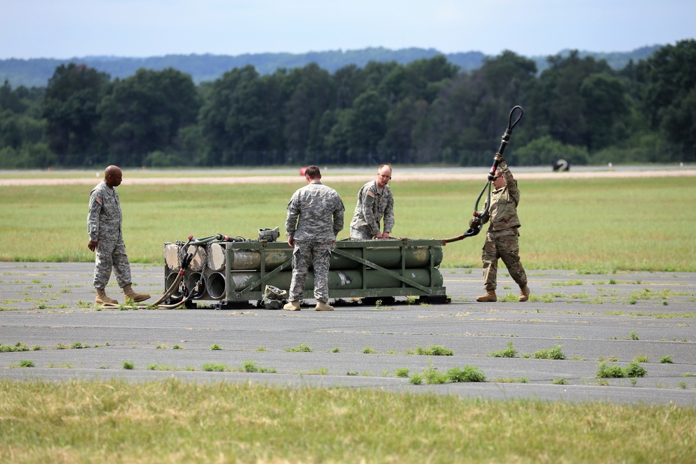 89B students build sling-loading skills for ammo at Fort McCoy